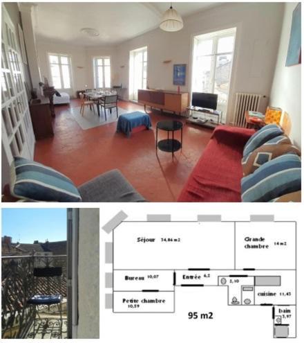 Les 7 Balcons, Comedie-Gare, Parking, Spacieux Lumineux Appt Haussmannien 몽펠리에 외부 사진